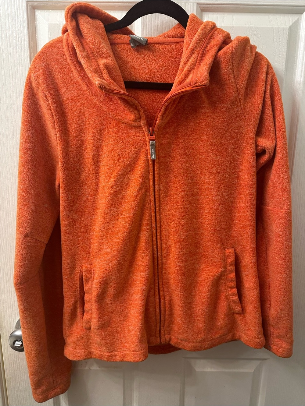 Bench Kids Orange Hooded Zip Jacket